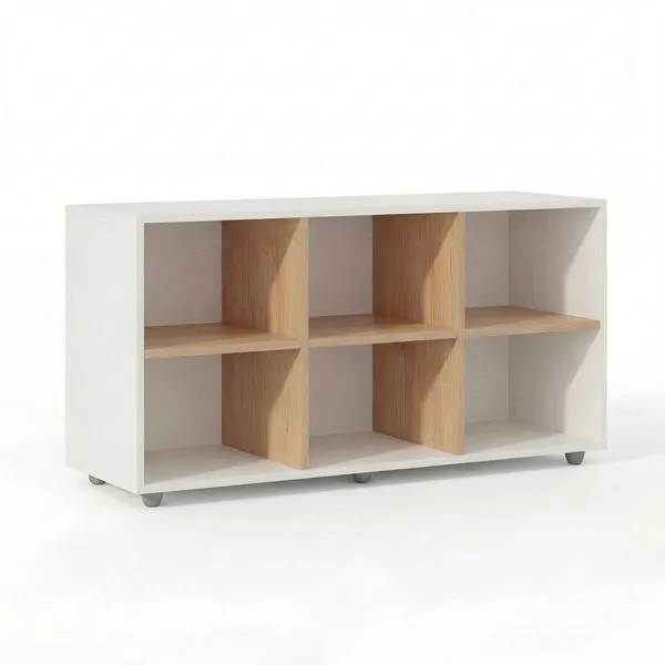 Nicho Organizador para Sala de Estar Branco Branco