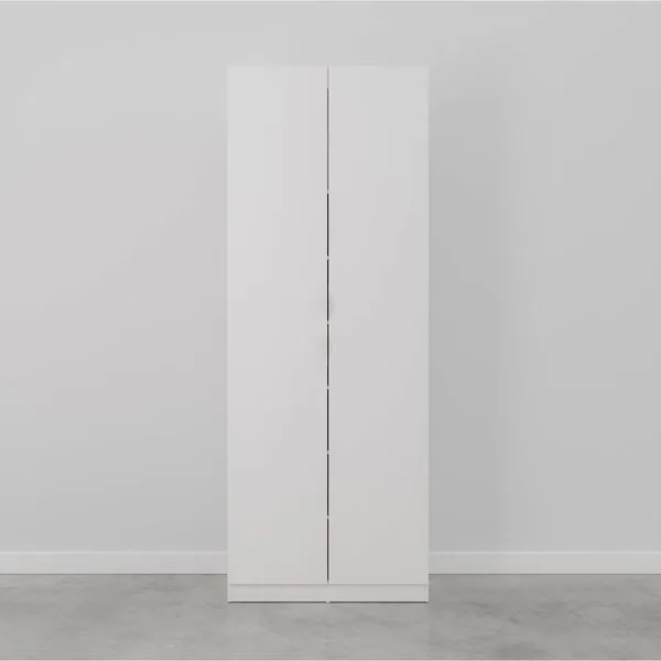 Sapateira Modular 2 Portas Hera CabeCasa MadeiraOriginals Branco Geada/Cinza