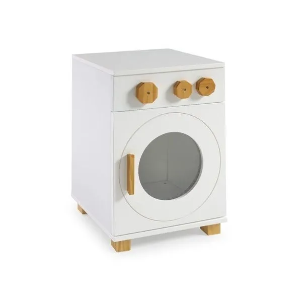 Lavanderia Bolha 60x34x40 Cm Infantil Branco/Amêndoa