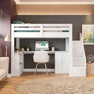 Cama Office Multifuncional Solteiro Adulto Star Plus Casatema Branco