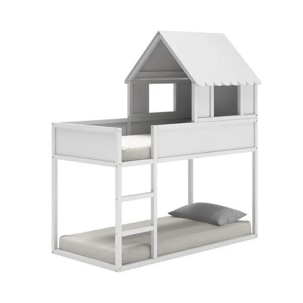 Beliche Infantil Telhadinho Fun com 5 Opções de Montagem - Branco
