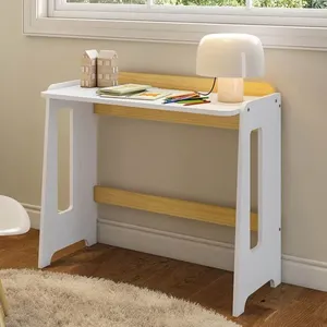Escrivaninha Petit Casatema 94cm Branco E Mel Branco/Mel