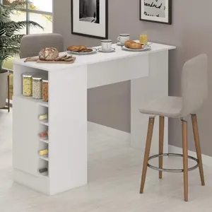 Bancada Balcão Mesa Cozinha Gourmet Branco