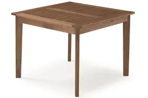 Mesa Quadrada 900 Primavera Stain Castanho