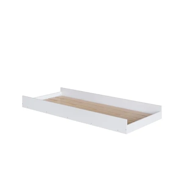 Cama Auxiliar com Rodízios Branco