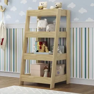 Organizador Infantil Montessoriano em Madeira Maciça - Natural