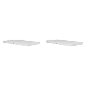 Conjunto com 2 Colchões 1 Solteiro e 1 Auxiliar Nuvem Casatema Branco