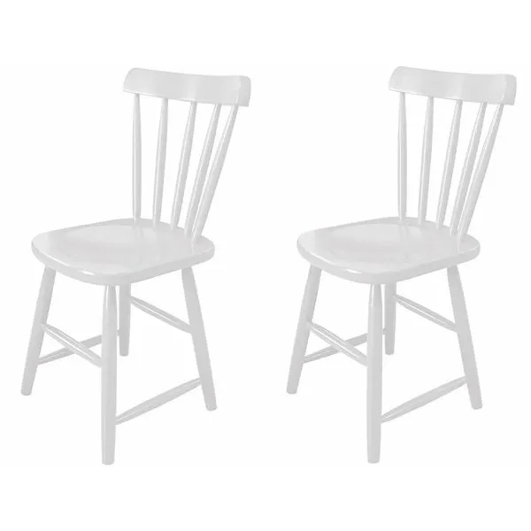 Kit 2 Cadeiras Espanha Branco
