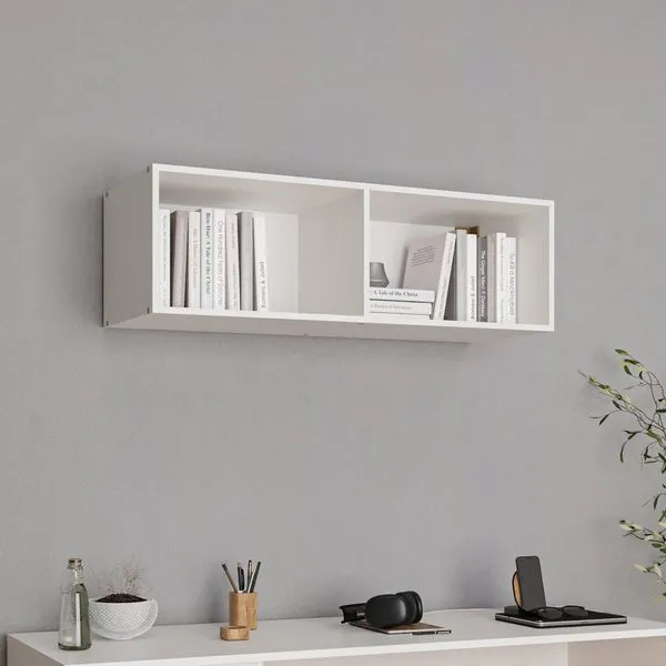 Módulo Nicho Duplo Modulado Hera CabeCasa MadeiraOriginals Branco Geada