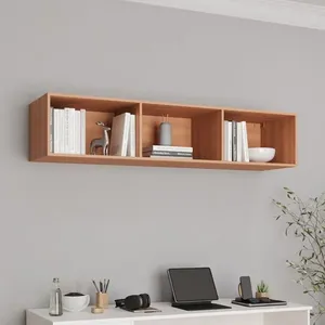 Módulo Nicho Triplo Modulado Hera CabeCasa MadeiraOriginals Louro