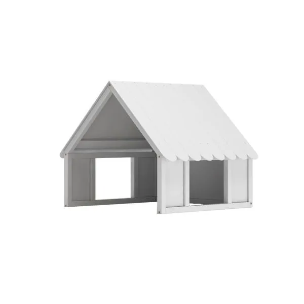 Telhado para Cama Infantil Fun Quater - Branco