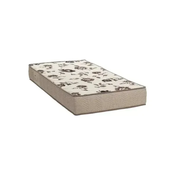 Colchão Solteiro 22x88x188cm D28 Physical Ortobom Creme/Marrom