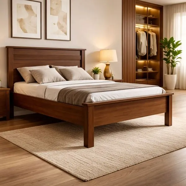 Cama Casal Irlanda Cacau