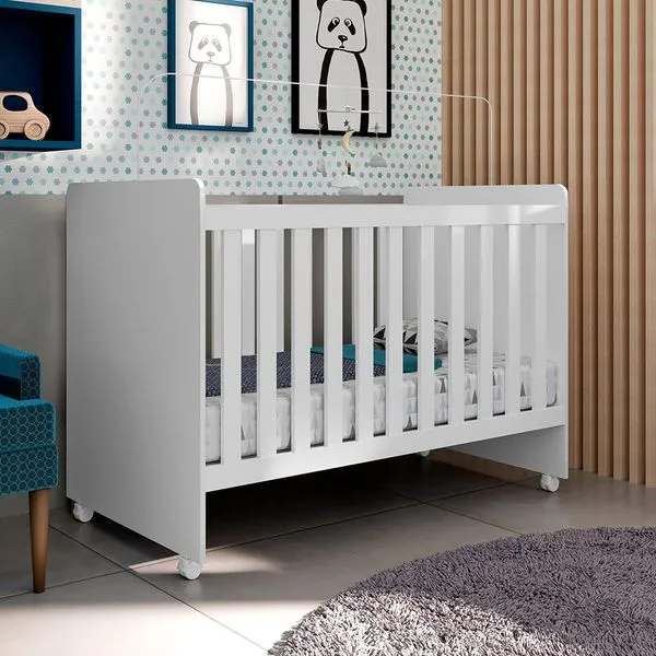 Berco Mini Cama Catatau New 97cm X 132,8cm Branco