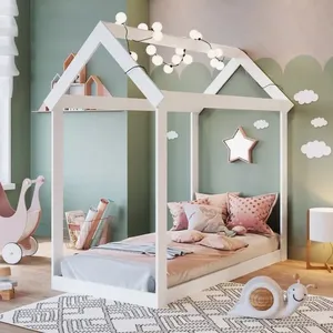 Mini Cama Infantil Montessoriano Meu Fofinho Branco
