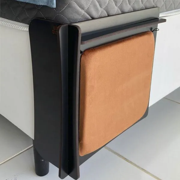 Arranhador Cama Box para Gato - Preto/Terracota