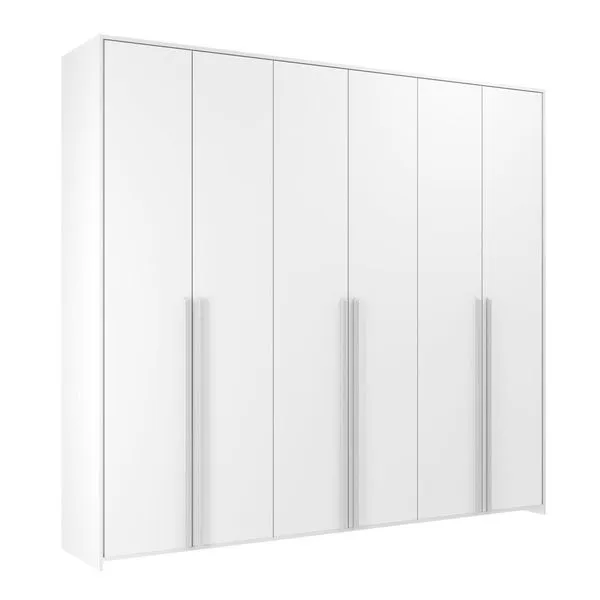 Guarda-roupa de Bebê 6 Portas Modulados Branco