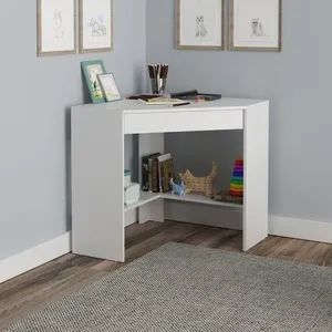 Mesa de Estudos Infantil 76,5x76, Atlantis 76,5cm Branco Branco