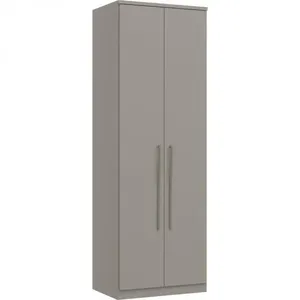 Módulo de Guarda Roupa 2 Portas 2 Gavetas com Cabideiro Elegance NIQUEL/NIQUEL