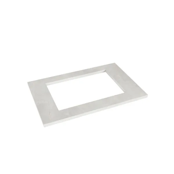 Tampo para Cooktop 4 Bocas 80cm Ipanema CabeCasa MadeiraOriginals Mármore