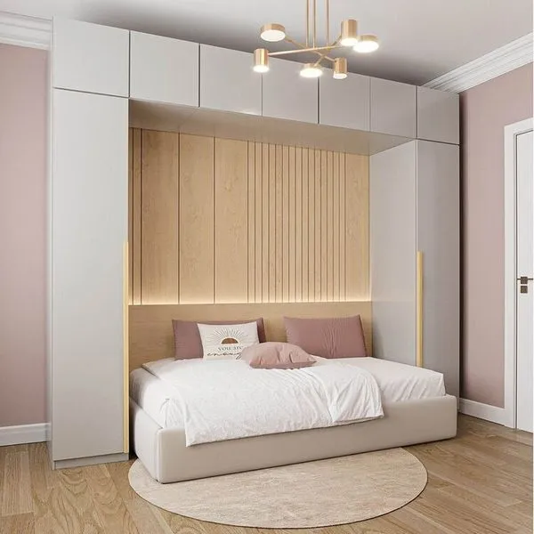 Guarda-roupa Modulado 6 Peças 9 Portas Jade CabeCasa MadeiraOriginals Cinza Urbano