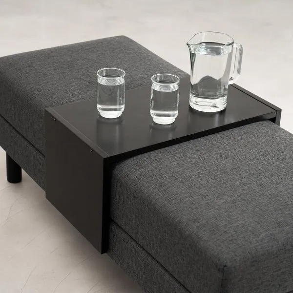 Mesa Bandeja Antúrio Cabecasa Madeiraoriginals Preto Preto