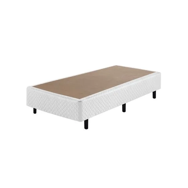 Somiê ECO Bordado 96x203x40cm Ecoflex Branco