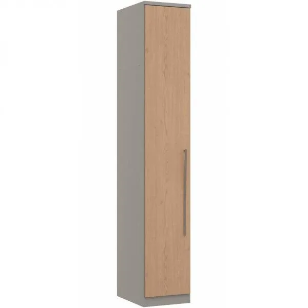 Módulo de Guarda Roupa 1 Porta Elegance Níquel/Angelin