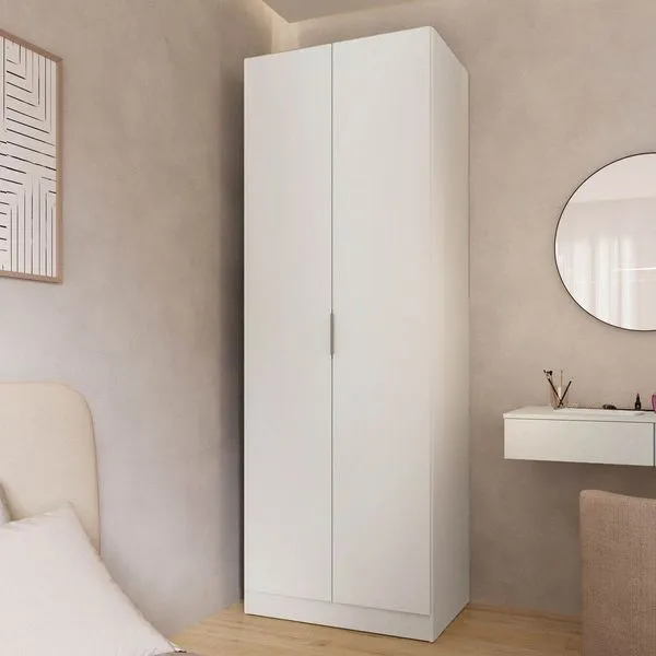 Guarda Roupa Modulado 100% Mdf 2 Portas Orion Cabecasa Madeiraoriginals Aveia