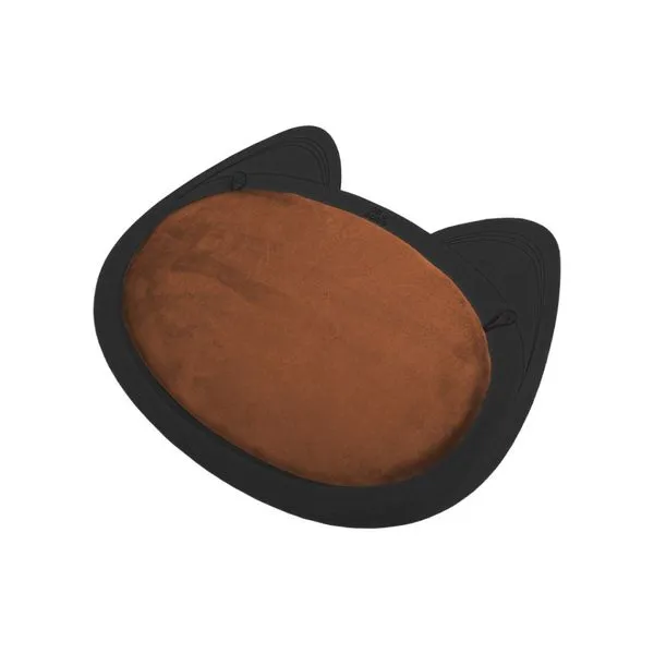 Arranhador de Parede para Gato - Preto/Terracota