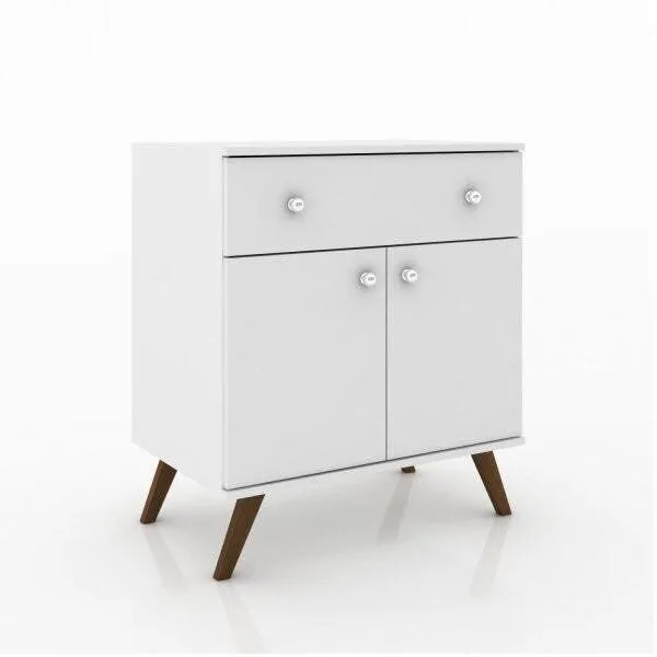 Buffet 2 Portas 1 Gaveta Retrô RT3021 Branco