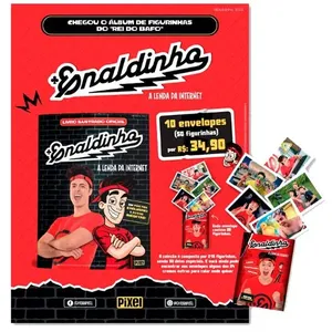 Livro Kit 10 Envelopes Com Cromo Enaldinho Pixel Media Comunicações (MP)