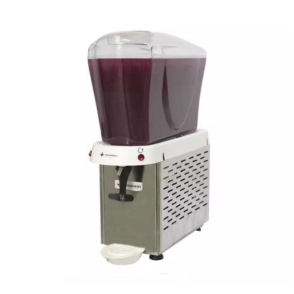 Refresqueira de Suco Máquina 16L 1 Tanque Inox 220V Refresqueira Inox 1 Reservatório 16L Venâncio Refresqueira de Suco Máquina 16L 1 Tanque Inox 220V Refresqueira Inox 1 Reservatório Venâncio