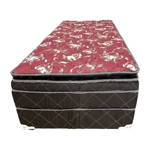 Cama Box Solteiro Bioflex Uni Super Espuma Pillow Top 58x88x188cm (MP)