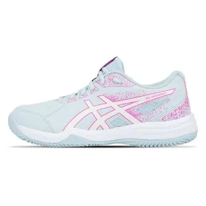 Tênis ASICS Gel-Backhand 2 Saibro - Feminino - Azul/Rosa - tam: 35