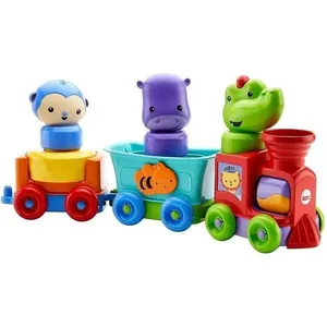 Brinquedo para Bebês Trem Amigos da Floresta com Vagões Conectáveis e Animais Mattel Brinquedo para Bebês Trem Amigos da Floresta Vagões Conectáveis Mattel