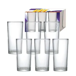 Conjunto de Copos Long Drink Multiuso 255 ml 6 Peças Ruvolo Transparente