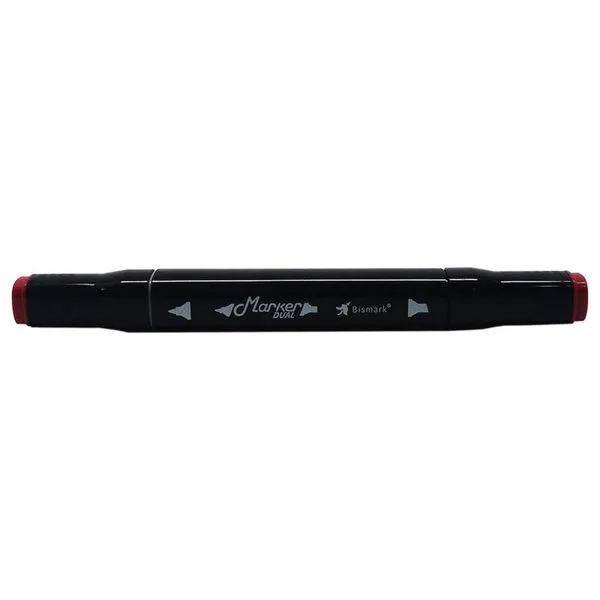Caneta Marcador Ponta Dupla Marker Dual Old Red