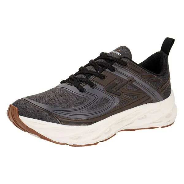 Tênis Masculino Box 200 BX2591 PRETO/CAFÉ 41
