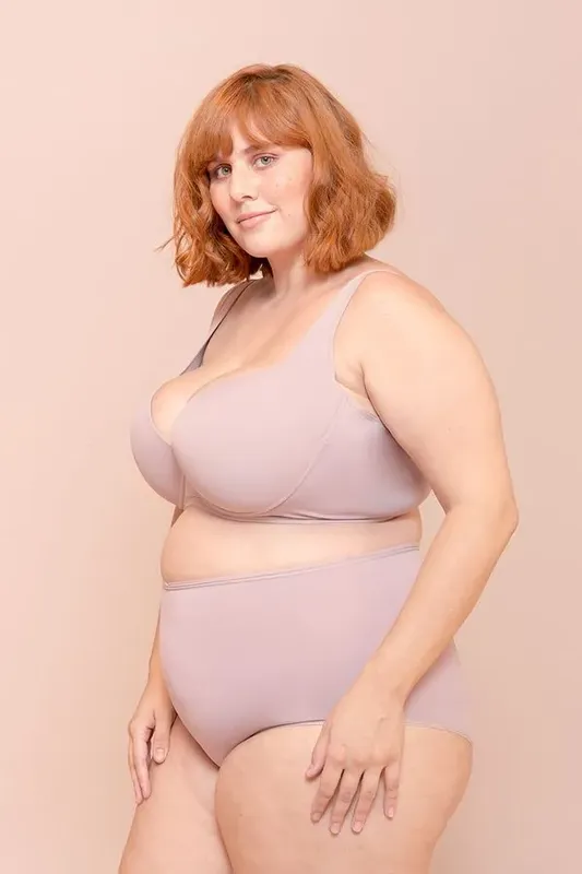 Sutiã Alças Soft Busto Largo Plus Size Nude-50