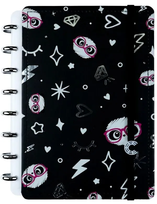 Caderno Inteligente A5 80 Folhas Pandalu Star Luluca