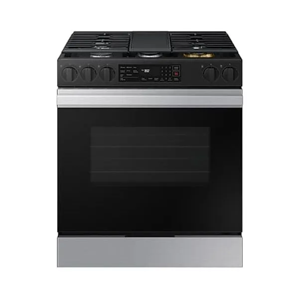 Fogão Samsung 5 Bocas Série 3 com Air fry e Wi-Fi 127V Preto