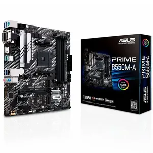 Placa-mãe Asus Prime B550M-A AMD AM4 DDR4 Chipset B550 128GB Dual Channel Micro-ATX Placa-mãe Asus Prime B550M-A AMD AM4 DDR4 Chipset B550 128GB