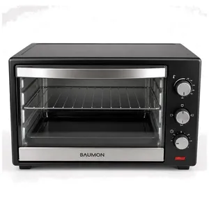 Forno Elétrico de Bancada Baumon 48 Litros 1600w Preto JK48A