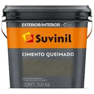 Textura Efeito Cimento Queimado Avenida Expressa Fosco 5kg Suvinil