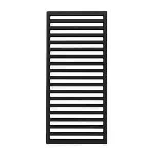 Ralo Grelha de Ferro Fundido Esgoto Escoamento 50x100cm Alta Resistência e Acessibilidade Ralo Grelha de Ferro Fundido Esgoto Escoamento 50x100cm Alta Resistência