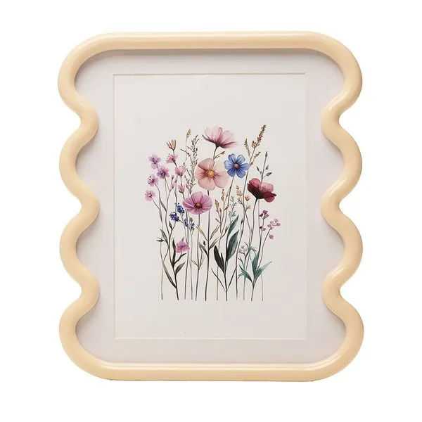 Porta Retrato Onlle Creme Mdf 15x20cm Ref.62173 Wolff