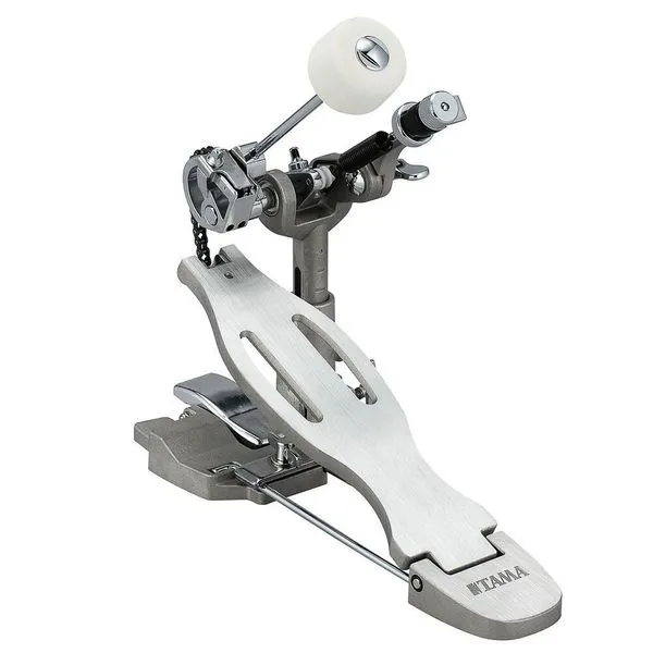 Pedal Simples para Bumbo The Classic HP50 Design Vintage Sensação Natural Tama Drums Pedal Simples para Bumbo The Classic HP50 Design Vintage Tama Drums