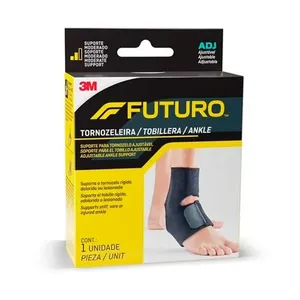 Tornozeleira Bilateral 3M Futuro Basic Tamanho Ajustável 1 Unidade