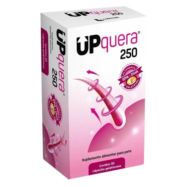 Suplemento Alimentar Vitamínico Upquera 250 Labocare Para Cães E Gatos 30 Cápsulas (MP)